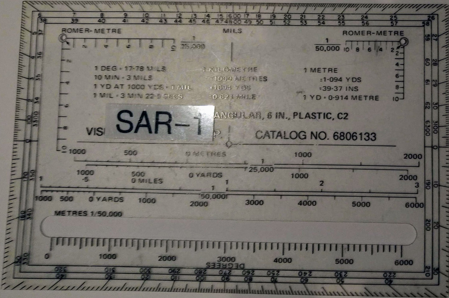 Plastic Roamer-Protractor